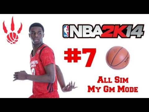 NBA2K14 All-Sim My Gm Mode - Toronto Raptors #7 (PS4)