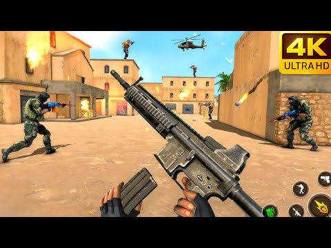 Ultimate Shooting Challenge 🔥 Anti Terrorist War Level 21–25 Gameplay