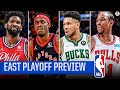 2022 NBA Playoffs: Eastern Conference Preview [76ers vs Raptors, Bucks vs Bulls] | CBS Sports HQ