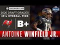 The Buccaneers select a HIGHLY SKILLED Antoine Winfield Jr. with the 45th pick | 2020 NFL Draft