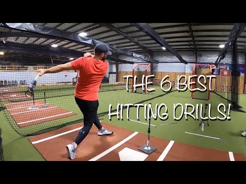 Top 6 Hitting Drills for Players of ALL Ages!  [Baseball Hitting Drills That Really Work!]