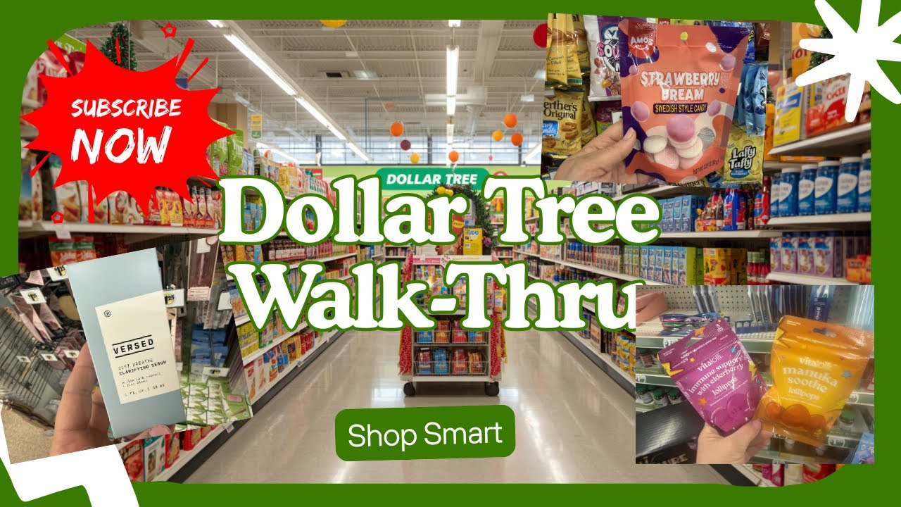 DOLLAR TREE WALK THRU… SHOP SMART NEW ARRIVALS 🛍️🛒