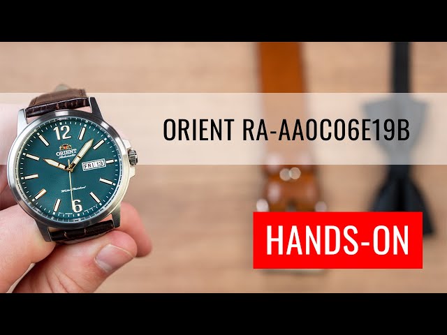 ساعة أورينت كلاسيك الأوتوماتيكية رجالية - RA-AA0C06E39B.A