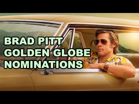 Brad Pitt Golden Globe Nominations