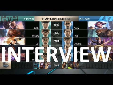Huni & Reignover / Darshan & Xmithie IMT vs CLG Post Game Interview