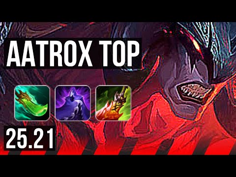 AATROX vs GAREN (TOP) | 7 solo kills, 11/2/10, Legendary | EUW Master | 25.21