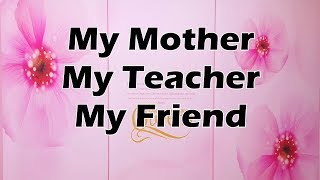 My Mother My Teacher My Friend - Line Dance(Beginner) Demo&amp;Count