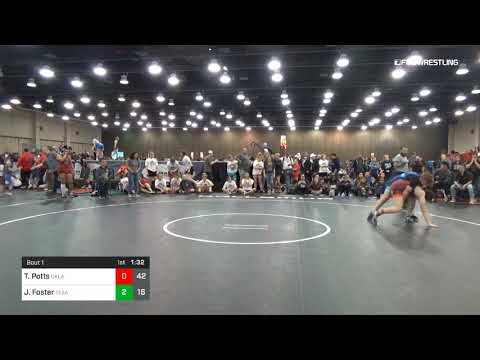 164 Lbs Rr Rnd 1 Trinity Potts Oklahoma Dual Vs Jason Foster Texas C