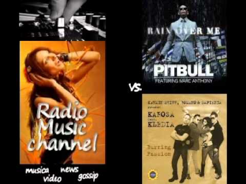 Pitbull - Rain Over Me (Ft. Marc Anthony) vs. Karosa feat. kledia - Burning passion