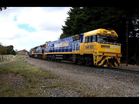 Rail Action in the Adelaide Hills 20th and 21st April 2022 Nairne and Mt Lofty, South Australia