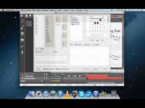 How to add chords in Guitar Pro 6
