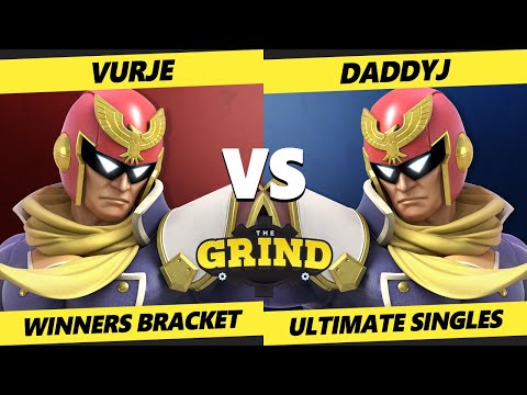 The Grind 250 - VurJe (Captain Falcon) Vs. DaddyJ (Captain Falcon) Smash Ultimate - SSBU