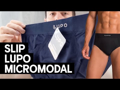 Cueca Slip Lupo Micromodal Sem Costura Grafite