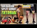 How to do the BULGARIAN SPLIT SQUAT! | 2 Minute Tutorial