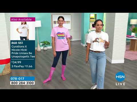 Curations X Nicole Hickl Pride Unisex Graphic Be Unapolo...