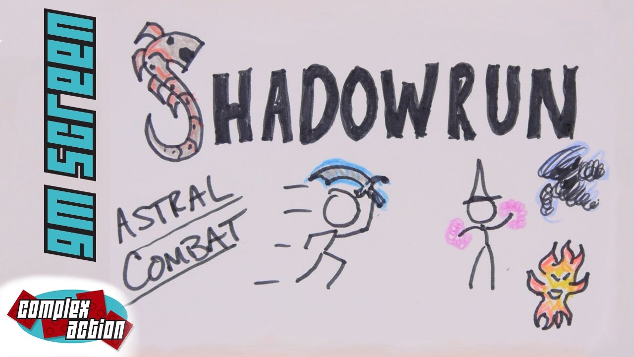 Astral Combat - GM Screen - Shadowrun 5th Edition