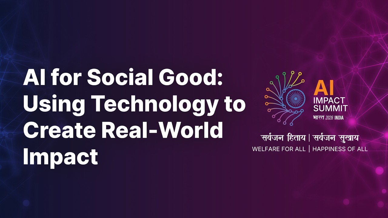 AI for Social Good: Using Technology to Create Real-World Impact