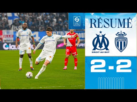 Olympique De Marseille 2-2 FC AS Monaco Monte Carlo