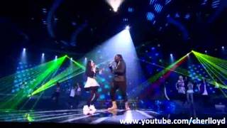 Cher Lloyd - Where Is The Love / I Gotta Feeling duet with will.i.am X Factor Final 2010