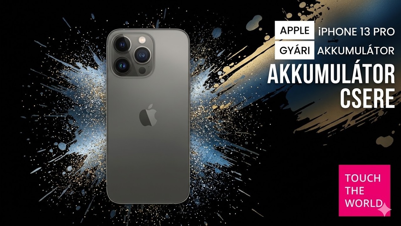 Apple iPhone 13 Pro gyári akkumulátor csere