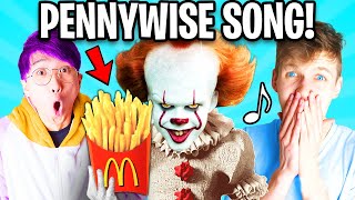 THE PENNYWISE SONG! 🎵 (LANKYBOX AUTOTUNE REMIX!