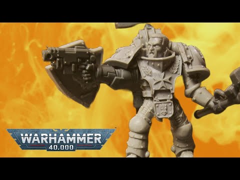 New Space Marine Command Squad - Crimson Fists - Warhammer 40k