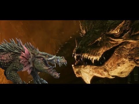 Smaug vs. Lizzie (Live action)