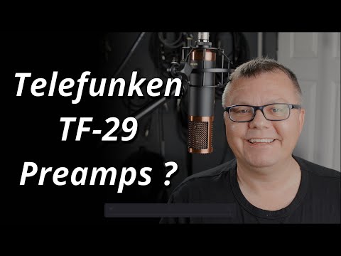 Telefunken TF-29 tests on different preamps