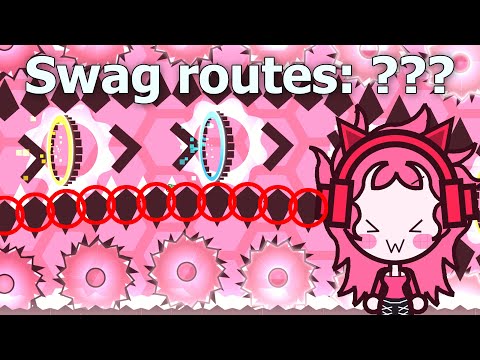 Ashley Wave Trials with Swag Routes counter — Geometry Dash