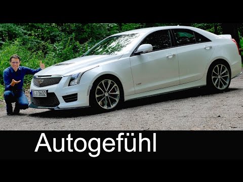 Cadillac ATS-V FULL REVIEW: BMW M3 hunter? test driven 3.6 V6 470 hp sports sedan