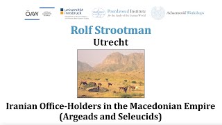 Iranian Office-Holders in the Macedonian Empire (Argeads and Seleucids)