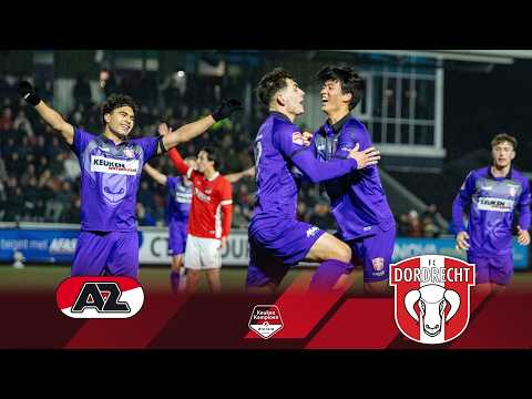 Jong AZ Alkmaar Zaanstreek 1-2 FC Dordrecht
