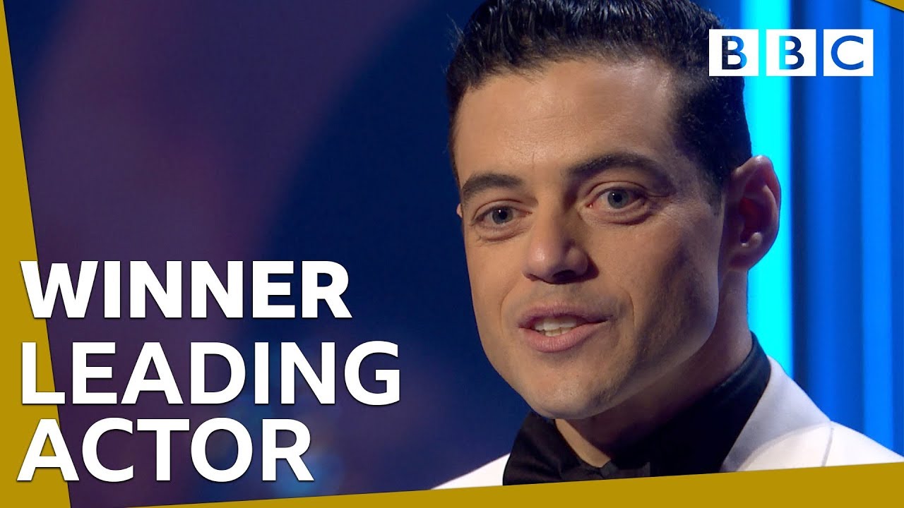 Rami Malek wins Leading Actor BAFTA 2019 ðŸ†- BBC - YouTube