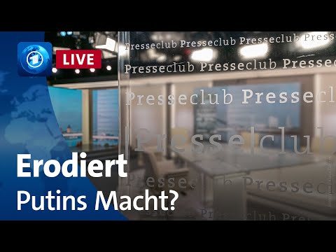 Aufstand in Russland: Erodiert Putins Macht? | ARD Presseclub