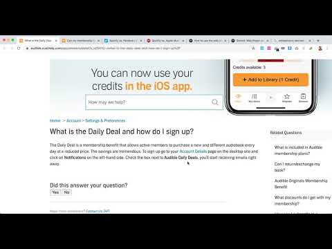 What is the Audible Daily Deal?