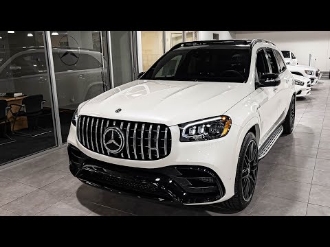 2021 Mercedes AMG GLS 63 SUV Walkaround Review Exhaust Sound Revs