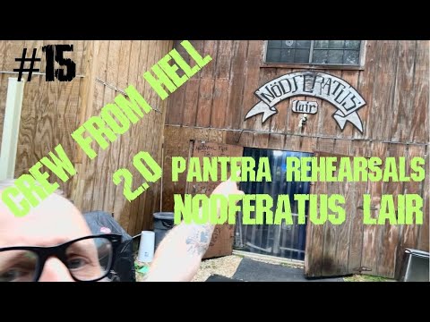 Thumbnail for PANTERA Rehearsals at THE LAIR/PART ONE  CREW FROM HELL 2.0 EPISODE #15 by Pantera