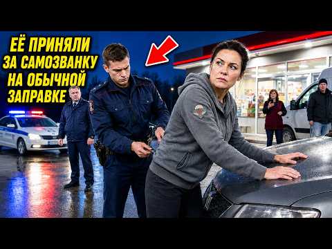 На заправке её приняли за самозванку, не зная, что перед ними полковник