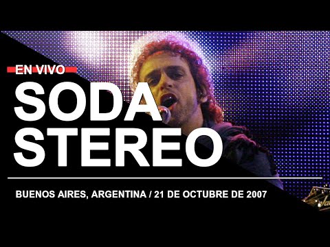 SODA STEREO en River Plate, Buenos Aires (21.10.2007) // Recital completo