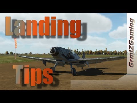 DCS - Beginner Tips: Landing in WW2 Planes