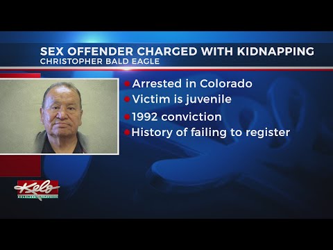 Sex offender accused of taking kidnapping victim to Colorado