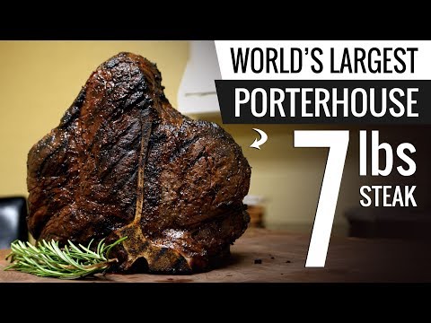 WORLD's LARGEST Bistecca Fiorentina Sous Vide -...