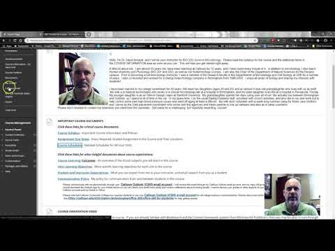 BIO 220 Distance Orientation - Fall 2019