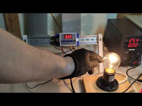 Вопрос. Как повесить терморегулятор W3001 или W3002 на DIN рейку?