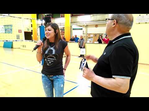 Simona Ghisellini a Occhiobello riconoscimento di Fipav Rovigo e Gruppo Sportivo Fruvit