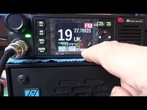 Blow CB ALAN PC-9 PLUS automobilio antena video