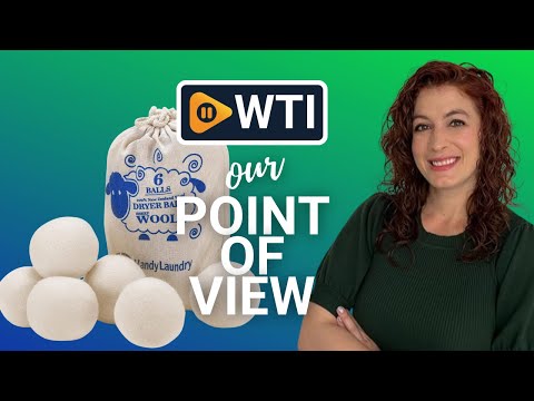 Wool Dryer Balls - Natural Fabric Softener - WTI product video review