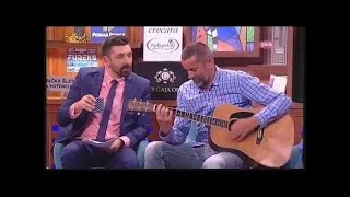 Bogdan Obradovic svira gitaru - Ipak, pozelim neko pismo (Ami G Show S09)