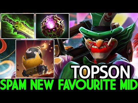 TOPSON [Techies] New Favourite Mid First Item Ethereal Blade 25 Kills Dota 2