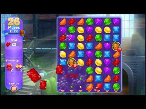 Willy Wonkas Sweet Adventure Level 28 - NO BOOSTERS 🍫 | SKILLGAMING ✔️